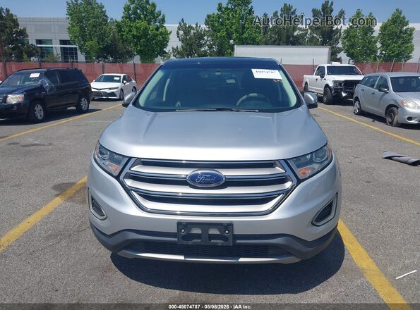 2FMPK3K97JBB10609 2018 FORD EDGE Серый Вид щитка приборов