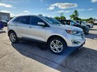 2018 Ford Edge Titanium Серебряный vin: 2FMPK3K97JBB19603