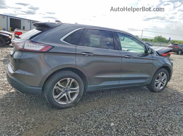 2FMPK3K98HBB82333 2017 FORD EDGE Black Trasero derecho