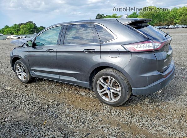 2FMPK3K98HBB82333 2017 FORD EDGE Black Trasero izquierdo