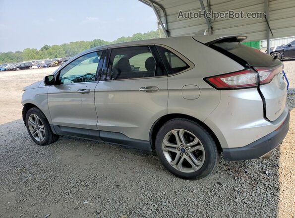 2FMPK3K98JBB41240 2018 FORD EDGE Silver Tył lewy