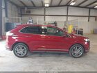 2019 Ford Edge Titanium Burgundy vin: 2FMPK3K98KBB52174