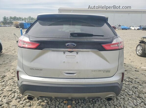 2FMPK3K98KBC37368 2019 FORD EDGE Серебряный Вид сзади