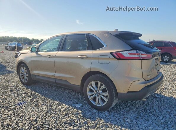 2FMPK3K98LBA55803 2020 FORD EDGE Золотой Задняя левая четверть