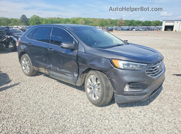 2FMPK3K98LBB43444 2020 FORD EDGE Серый Передняя правая четверть