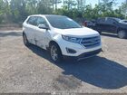 2017 Ford Edge Titanium Белый vin: 2FMPK3K99HBB71731