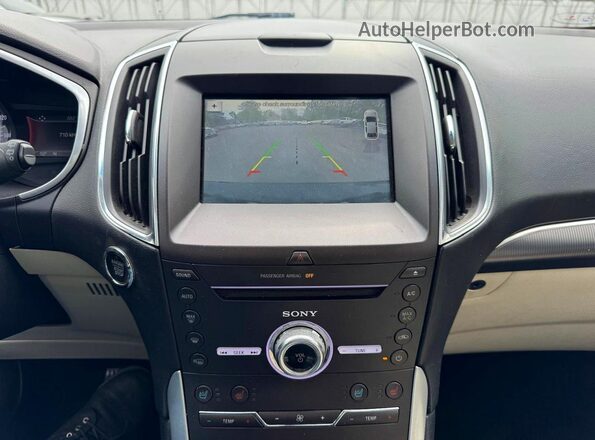 2FMPK3K99JBB41327 2018 FORD EDGE Черный Вид подкапотного пространства