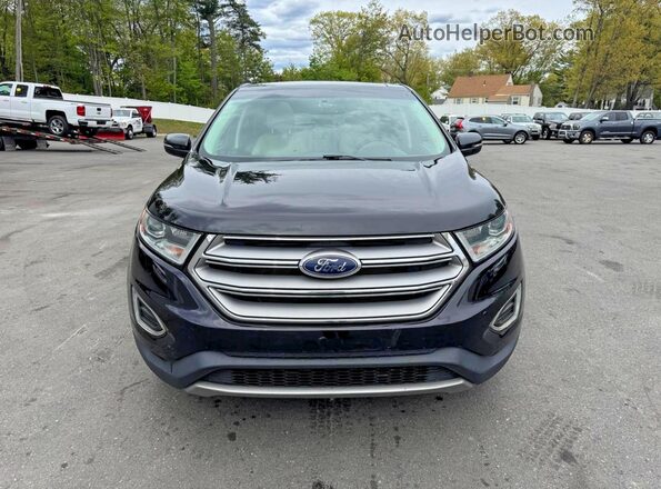 2FMPK3K99JBB41327 2018 FORD EDGE Черный Вид сзади