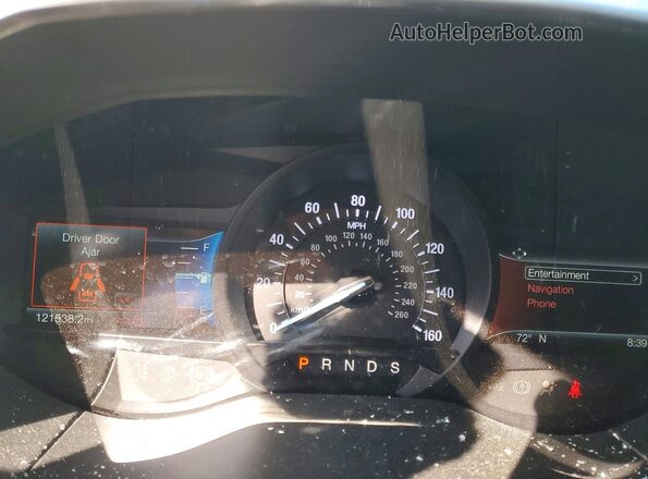 2FMPK3K99KBC43681 2019 FORD EDGE Черный Вид щитка приборов