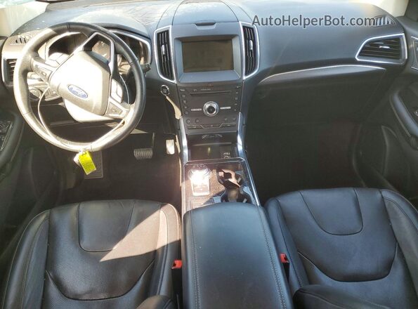 2FMPK3K99KBC43681 2019 FORD EDGE Черный Вид панели приборов