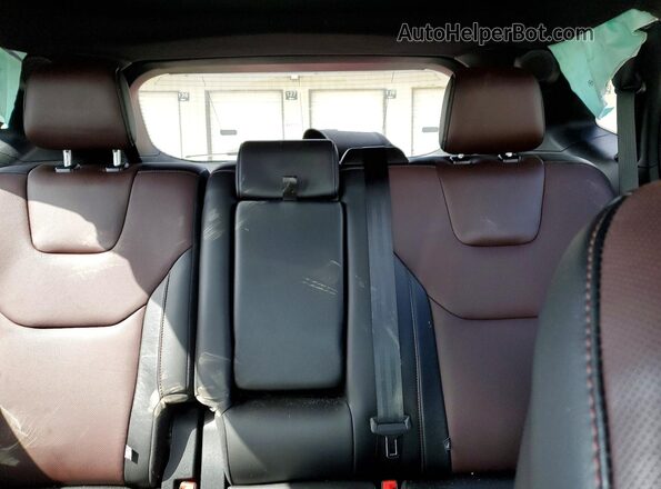 2FMPK3K99MBA59439 2021 FORD EDGE Burgundy Widok tylnych siedzeń