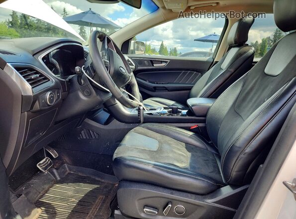 2FMPK4AP0JBC61068 2018 FORD EDGE Белый Вид салона спереди