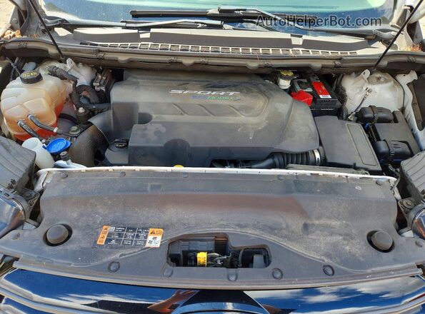 2FMPK4AP0JBC61068 2018 FORD EDGE Белый Вид подкапотного пространства
