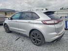 2018 Ford Edge Sport Silver vin: 2FMPK4AP1JBB72769