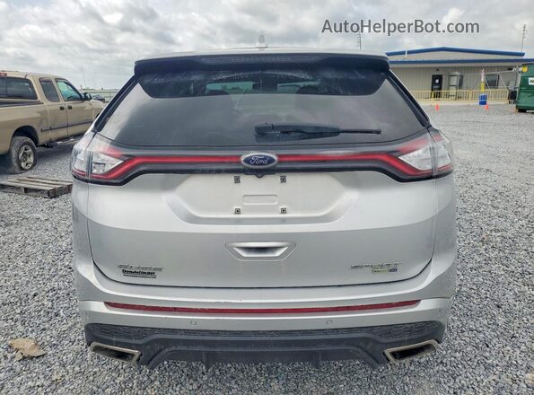 2FMPK4AP1JBB72769 2018 FORD EDGE Silver Widok z tyłu