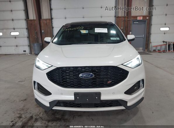 2FMPK4AP2LBA22169 2020 FORD EDGE White Rear interior view