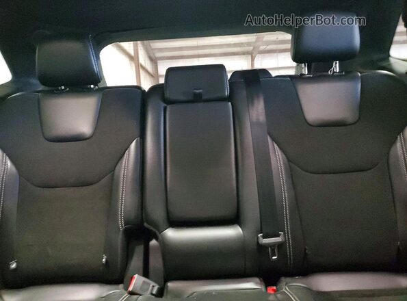 2FMPK4AP2MBA11612 2021 FORD EDGE Gray Вид задніх сидінь