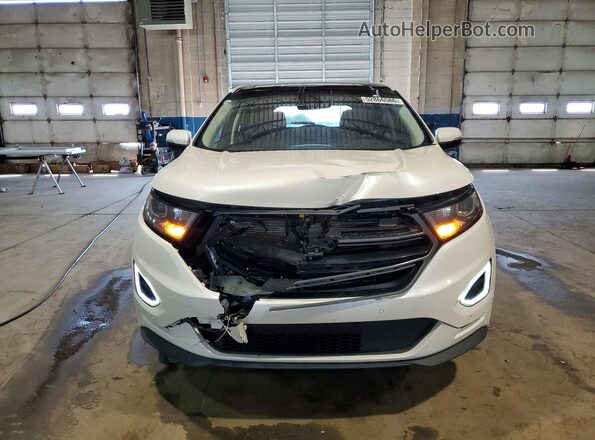 2FMPK4AP3JBC62537 2018 FORD EDGE White წინა ხედი
