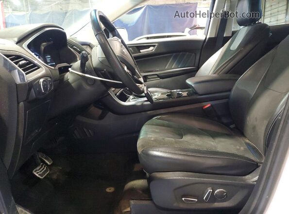 2FMPK4AP3JBC62537 2018 FORD EDGE White წინა სალონის ხედი