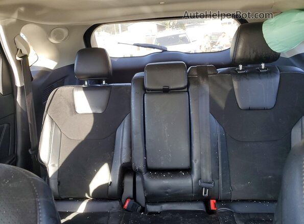 2FMPK4AP4GBB08251 2016 FORD EDGE Черный Вид задних сидений