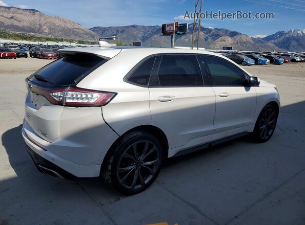2FMPK4AP4JBB95172 2018 FORD EDGE White Հետևի աջ
