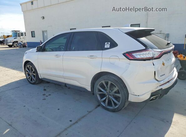 2FMPK4AP4JBB95172 2018 FORD EDGE White Հետևի ձախ