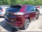 2018 Ford Edge Sport Burgundy vin: 2FMPK4AP4JBC44208