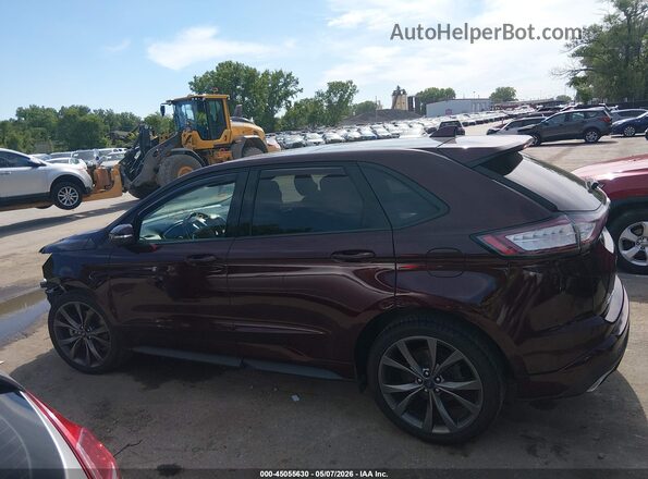 2FMPK4AP4JBC44208 2018 FORD EDGE Burgundy 
