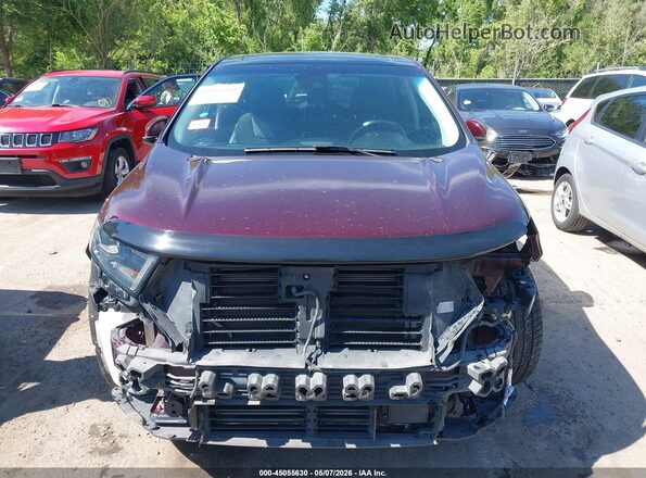 2FMPK4AP4JBC44208 2018 FORD EDGE Burgundy Սալոնի հետևի տեսք