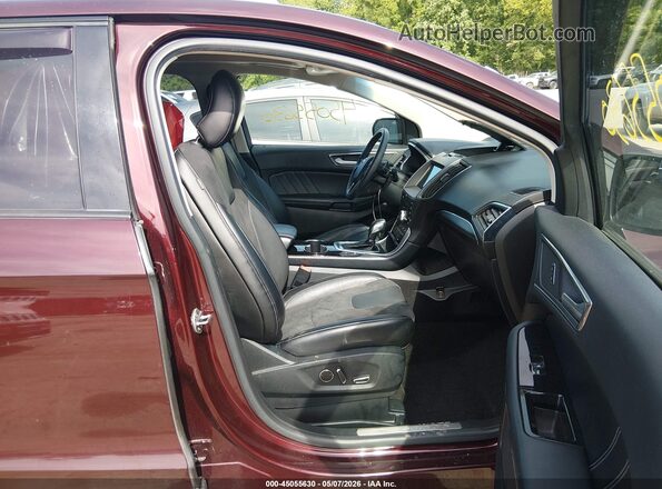 2FMPK4AP4JBC44208 2018 FORD EDGE Burgundy Սալոնի դիմացի տեսք