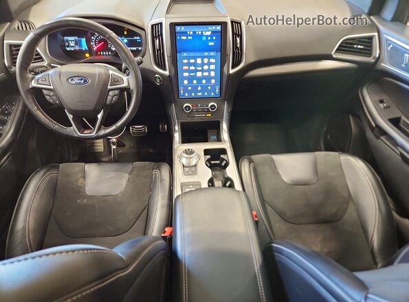 2FMPK4AP5NBA61793 2022 FORD EDGE Серый Вид панели приборов