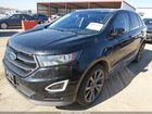 2017 Ford Edge Sport Черный vin: 2FMPK4AP6HBB79548