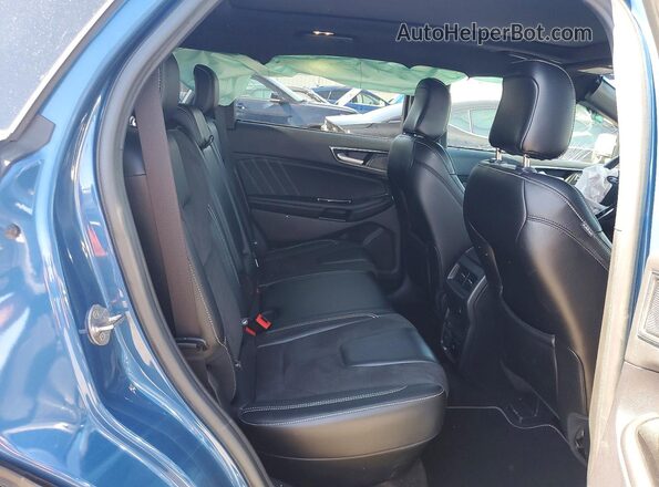 2FMPK4AP6LBA76204 2020 FORD EDGE Blue Rear interior view