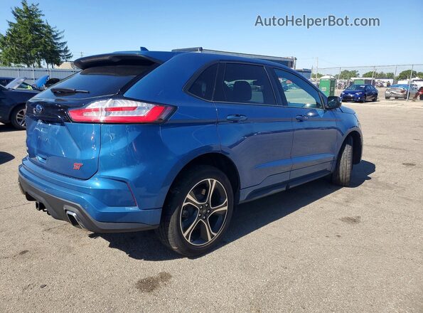 2FMPK4AP6LBA76204 2020 FORD EDGE Blue Rear right