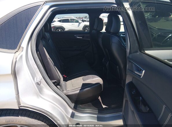 2FMPK4AP6LBB58997 2020 FORD EDGE Silver Widok naklejki z numerem VIN