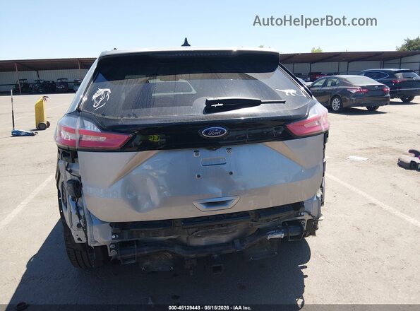 2FMPK4AP6LBB58997 2020 FORD EDGE Silver Widok z przodu
