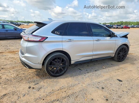2FMPK4AP7JBB61453 2018 FORD EDGE Silver Trasero derecho