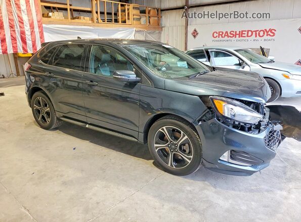 2FMPK4AP7NBA61228 2022 FORD EDGE Синий Передняя правая четверть