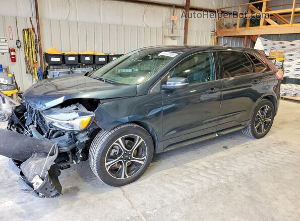 2FMPK4AP7NBA61228 2022 FORD EDGE Синий Передняя левая четверть