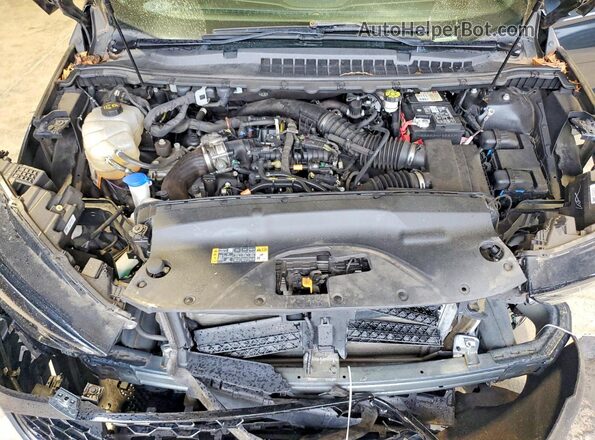 2FMPK4AP7NBA61228 2022 FORD EDGE Синий Вид подкапотного пространства