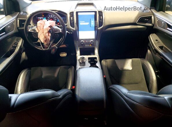 2FMPK4AP7NBA61228 2022 FORD EDGE Синий Вид панели приборов