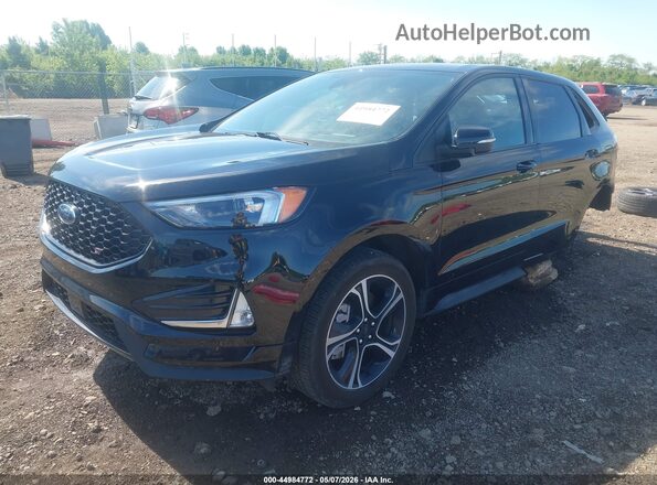 2FMPK4AP7PBA59692 2023 FORD EDGE Черный Передняя левая четверть