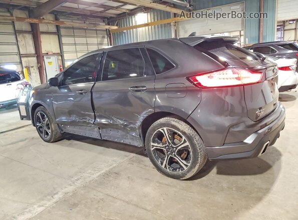 2FMPK4AP8KBC16736 2019 FORD EDGE Gray Հետևի ձախ