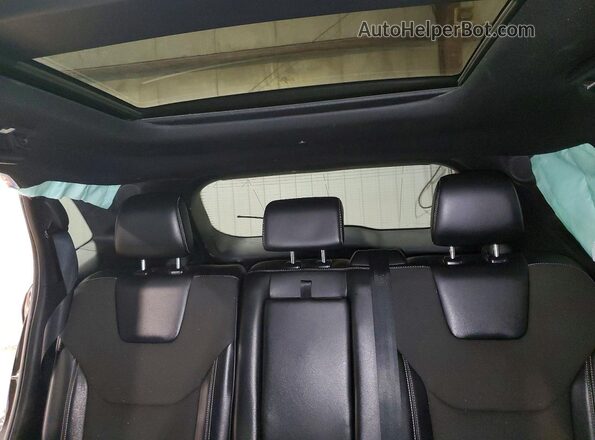 2FMPK4AP8KBC16736 2019 FORD EDGE Gray Հետևի նստատեղերի տեսք