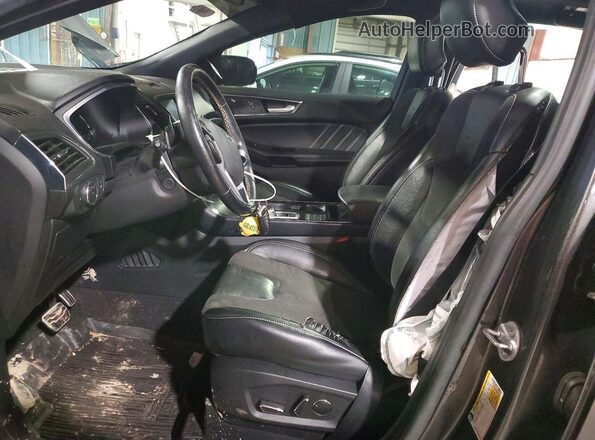 2FMPK4AP8KBC16736 2019 FORD EDGE Gray Սալոնի դիմացի տեսք