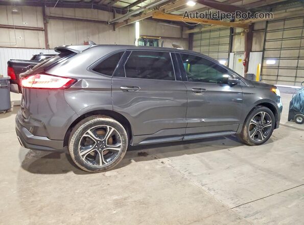 2FMPK4AP8KBC16736 2019 FORD EDGE Gray Հետևի աջ