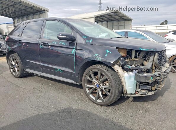 2FMPK4AP9GBB73516 2016 FORD EDGE Черный Передняя правая четверть