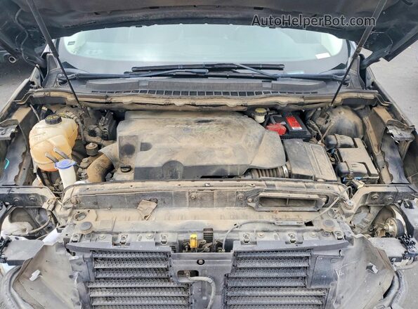 2FMPK4AP9GBB73516 2016 FORD EDGE Черный Вид подкапотного пространства