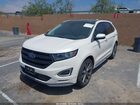 2016 Ford Edge Sport White vin: 2FMPK4APXGBC59627