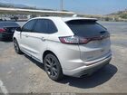 2016 Ford Edge Sport White vin: 2FMPK4APXGBC59627